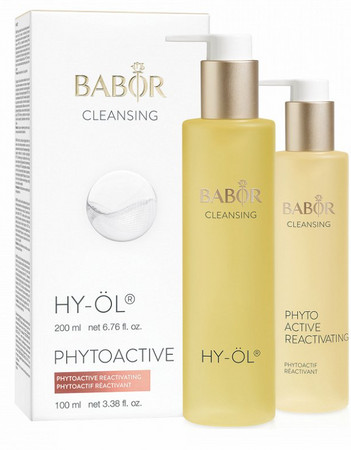 Babor Cleansing HY-ÖL & Phyto HY-ÖL Booster Reactivating Set kosmetická sada pro unavenou pleť