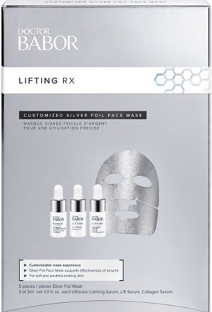 Babor Doctor Lifting RX Silver Foil Face Mask
