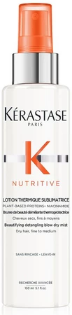 Kérastase Nutritive Lotion Thermique Sublimatrice zkrášlující termoochranná vlasová mlha pro snadnější rozčesávání
