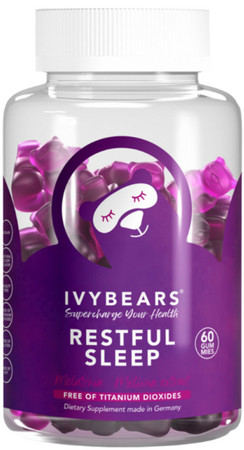 IvyBears Restfull Sleep Vitamine für einen natürlichen und gesunden Schlaf