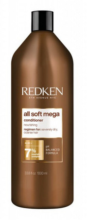 Redken All Soft Curl Mega Conditioner vyživujúci zhebčující kondicionér