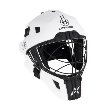 Unihoc ALPHA 66 white Goalie Mask