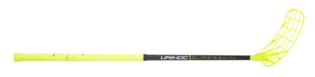 Unihoc UNILITE SUPERSKIN MID 29 OVAL neon yellow Floorball stick