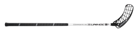 Unihoc EPIC COMPOSITE 26 black/white Floorball stick