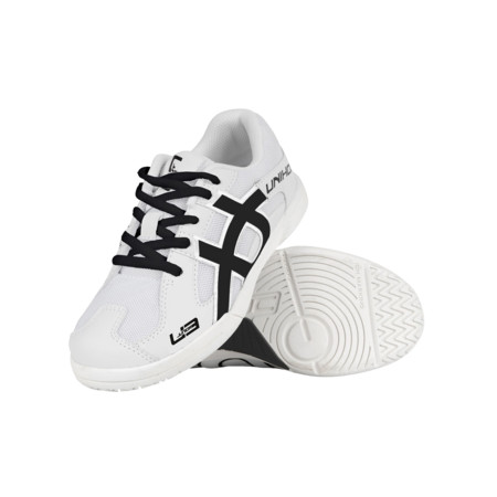 Unihoc Shoe U3 Junior Unisex white Halová obuv