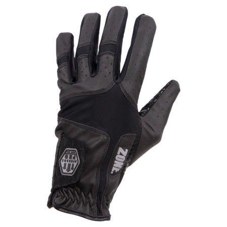 Zone floorball Gloves UPGRADE PRO black/silver Brankářské rukavice