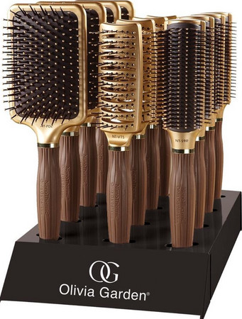 Olivia Garden NanoThermic Styler Brush Set sada plochých kartáčů na vlasy