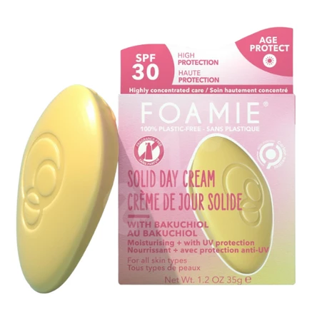 Foamie Age Reset Day Cream daily skin cream with SPF factor