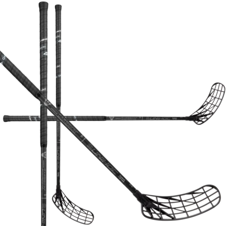 Unihoc UNILITE CARBSKIN Curve 1.0º TITAN 29 black Floorball Schläger