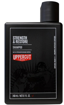 Uppercut Deluxe Strength & Restore Shampoo šampon k posílení a obnově řídnoucích vlasů