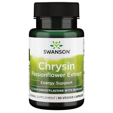 Swanson Chrysin Passionflower Extract Energieunterstützung