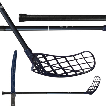 Salming CAMPUS AERO 32 navy blue Unihockey-Stick