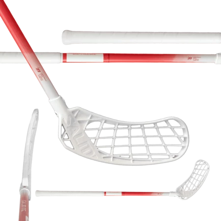 Salming Q2 MID LITE F35 Coral/White Unihockey-Stick