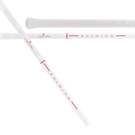 Salming Q-Series Carbon Pro F27 White/Pink Unihockeyschläger Schaft