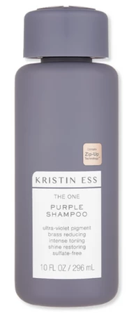Kristin Ess Hair The One Purple Shampoo purple hair shampoo for toning blondes and brunettes