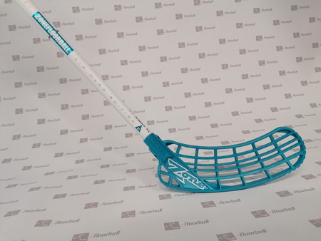 Zone floorball ZUPER V7 SUPERLIGHT F27 LIMITED WHITE/BLUE Floorball Schläger