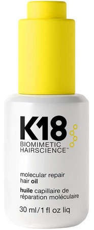 K18 Molecular Repair Hair Oil dry hair oil against frizz