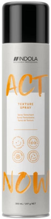 Indola Act Now! Texture Spray stylingový sprej pro objem vlasů