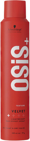 Schwarzkopf Professional OSiS+ Velvet lehce držící lak na vlasy s voskovým efektem