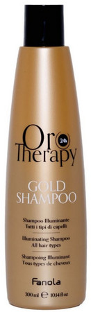 Fanola OroTherapy 24K Gold Shampoo aufhellendes Shampoo für alle Haartypen