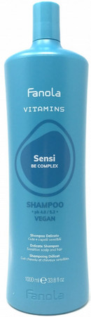 Fanola Shampoo Delicate Sensitive Scalp and Hair vegan shampoo for sensitive scalp