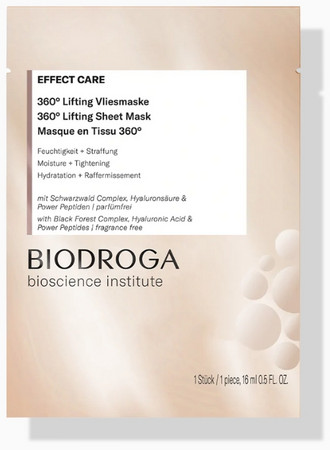 Biodroga Effect Care 360° Lifting Sheet Mask liftingová textilná maska