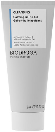 Biodroga Cleansing Calming Gel-To-Oil soothing gel with oil for sensitive skin