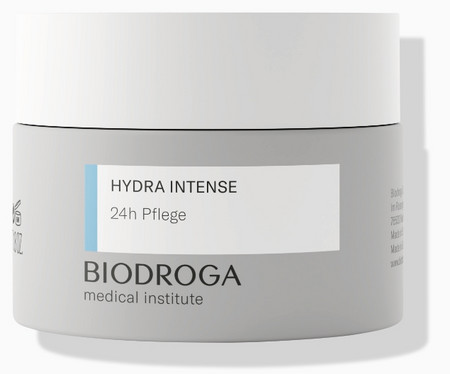 Biodroga Hydra Intense 24h Care 24-Stunden-Pflege für geschmeidige und zarte Haut.