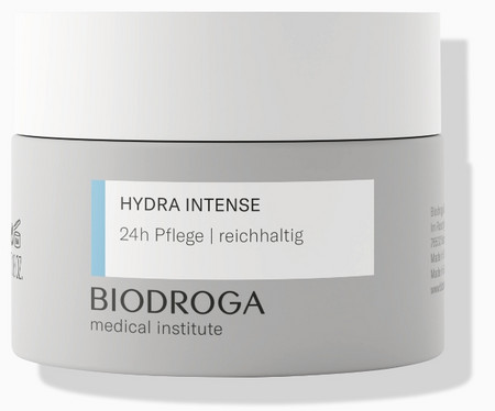 Biodroga Hydra Intense 24h Care Rich 24hodinová péče pro pocit pružné a jemné pokožky