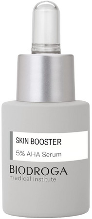 Biodroga Skin Booster 5% AHA Serum Glättendes Anti-Age-Serum für jeden Hauttyp