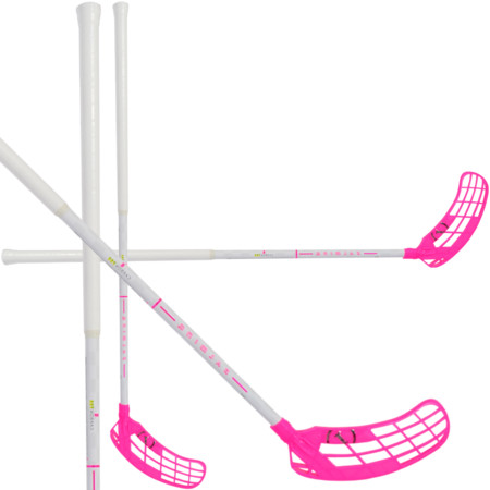 Salming Q-Series Carbon Pro F27 White/Pink Floorball stick