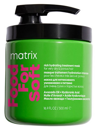 Matrix Total Results Food For Soft Mask feuchtigkeitsspendende Maske für trockenes Haar