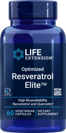 Life Extension Optimized Resveratrol Doplněk stravy pro udržení dlouhodobého zdraví