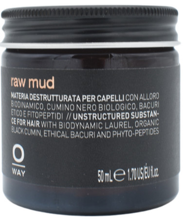 Oway Raw Mud styling clay with a matte finish