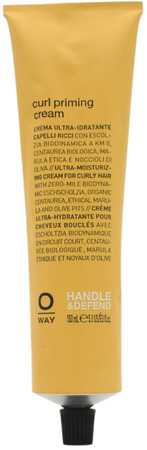 Oway Curl Priming Cream ultra-hydrating cream for wavy hair
