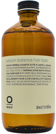 Oway Sebum Balance Hair Bath šampon pro mastné vlasy