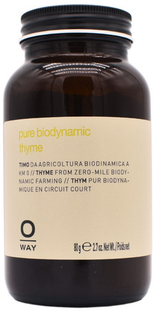 Oway Pure Biodynamic Thyme scalp care with dry or oily dandruff