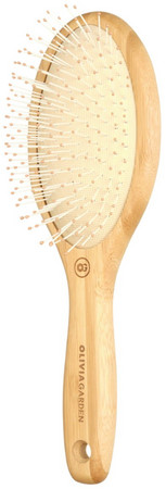 Olivia Garden Healthy Hair Vented Brush bambusová kefa s nylonovými štetinami