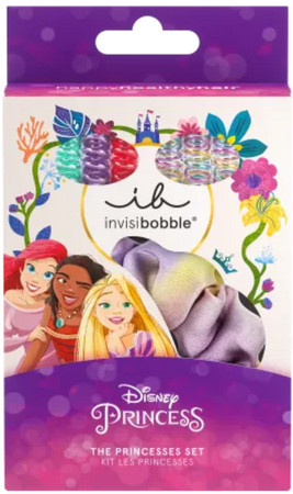 Invisibobble Set Disney The Princesses princeznovská sada gumiček do vlasů