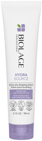 Matrix Biolage HydraSource Blow Dry Shaping Lotion light cream for moisturizing and shaping hair during blow-drying