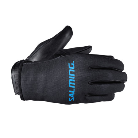 Salming Goalie Gloves E-series Black Brankárske rukavice