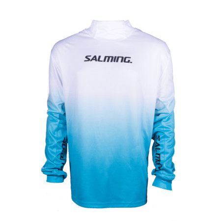 Salming Goalie Jersey blue/white SR /JR Goalie Trikot