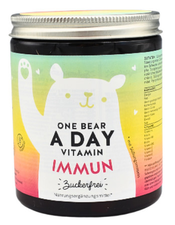 Bears with Benefits One Bear a Day Sugarfree Vitamins doplněk stravy bez cukru pro posílení imunity