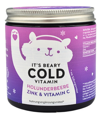 Bears with Benefits It's Beary Cold Vitamins doplněk stravy pro podporu imunity v chladném období