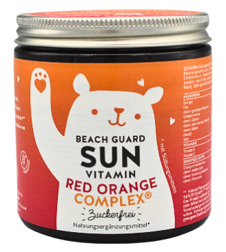 Bears with Benefits Beach Guard Sun Sugarfree Vitamins doplněk stravy bez cukru pro zdravé opálení