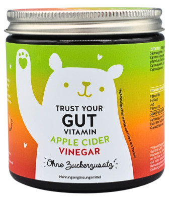 Bears with Benefits Trust Your Gut Sugarfree Vitamins doplněk stravy bez cukru pro podporu trávení