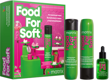 Matrix Total Results Food For Soft Gift Set Geschenkset für trockenes Haar