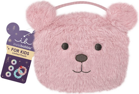 Invisibobble Pink Teddy Kids' Set darčeková sada pre deti
