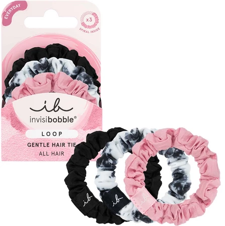 Invisibobble Loop Gentle Hair Tie set of fabric hair elastics
