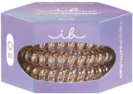 Invisibobble Premium Slim spiral hair elastics